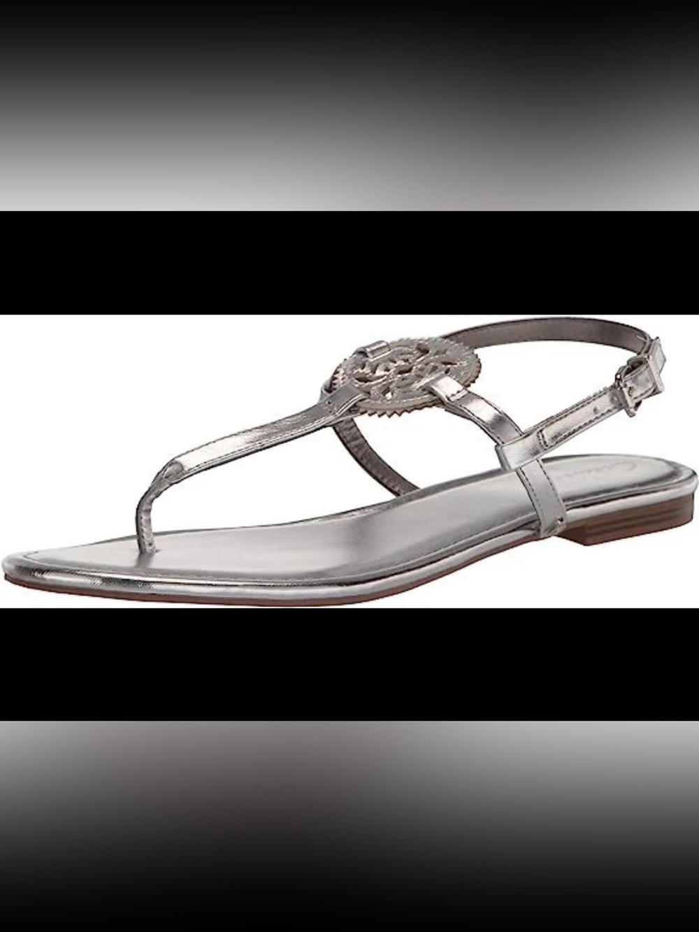 Circus by Sam Edelman Sliver Sandals W8.5